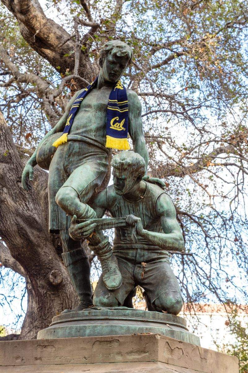 The Football Players (1900) by Douglas Tilden.